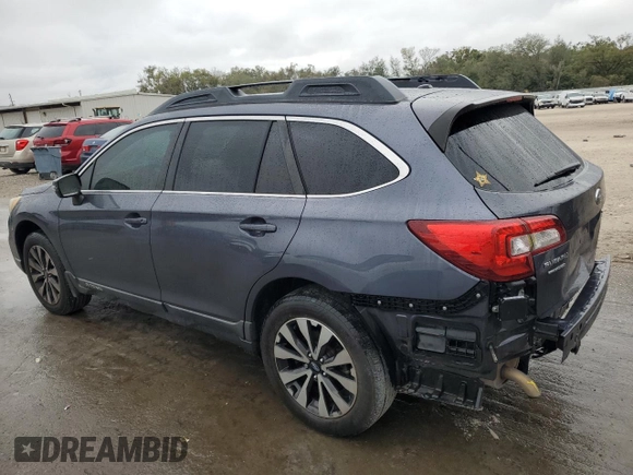 2015 Subaru Outback Limited with VIN 4S4BSANC6F3315139, listed as a Copart auction lot 89104055 with 118,730 mi miles and Salvage Title. Bid and sale history available at DreamBid. Image 2.