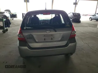 2008 Honda Fit with VIN JHMGD384X8S034358, listed as a Copart auction lot 47859435 with 0 mi miles and Salvage Title. Bid and sale history available at carsss.com. Image 6.