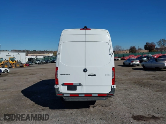 2024 Mercedes-Benz Sprinter Cargo with VIN W1Y4NCHY2RT177333, listed as a IAAI auction lot 40842688 with Not Provided miles. Bid and sale history available at carsss.com. Image 16.