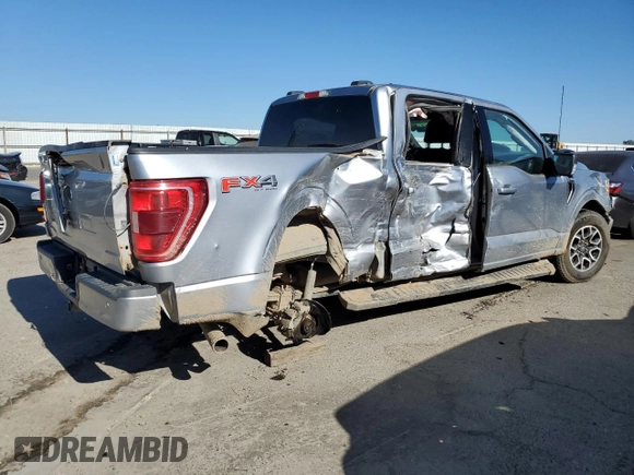 2023 Ford F-150 XL z VIN 1FTFW1E59PFC90622, wystawiony jako Copart lot #66144225 z przebiegiem 95 346 mil mil oraz Szkoda całkowita • Salvage title. Historia ofert i sprzedaży dostępna na DreamBid. Obrazek 3.