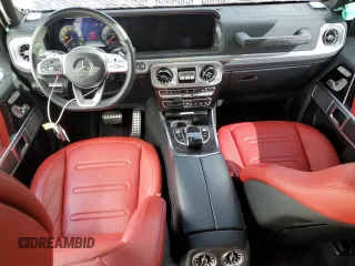 2021 Mercedes-Benz G 550 with VIN W1NYC6BJ6MX388795, listed as a Copart auction lot 72270344 with 111,984 mi miles and Salvage Title. Bid and sale history available at DreamBid. Image 8.