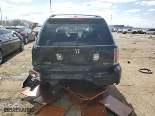 2007 Honda Pilot EX-L with VIN 2HKYF18757H506901, listed as a Copart auction lot 52852195 with 230,908 mi miles and Salvage Title. Bid and sale history available at carsss.com. Image 6.