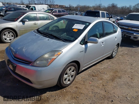 2006 Toyota Prius with VIN JTDKB20U967075958, listed as a IAAI auction lot 41772667 with Not Provided miles. Bid and sale history available at carsss.com. Image 2.