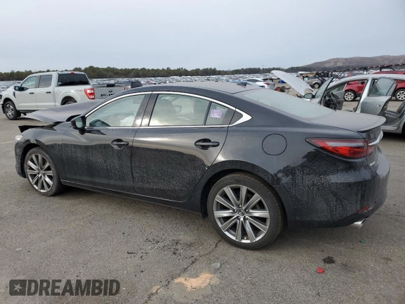 2019 Mazda 6 Grand Touring Reserve with VIN JM1GL1WY1K1503039, listed as a Copart auction lot 87935135 with 45,645 mi miles and Salvage Title. Bid and sale history available at DreamBid. Image 2.