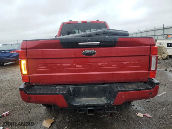 2022 Ford Super Duty F-350 SRW XL with VIN 1FT8W3BT0NEE33175, listed as a Copart auction lot 85955884 with 74,121 mi miles and Salvage Title. Bid and sale history available at carsss.com. Image 6.