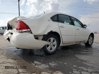 2008 Chevrolet Impala LT with VIN 2G1WT58K381219306, listed as a Copart auction lot 53984945 with 142,157 mi miles and Salvage Title. Bid and sale history available at DreamBid. Image 3.
