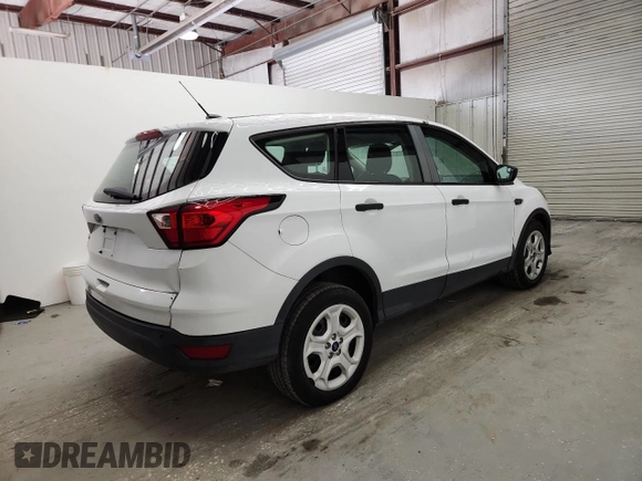 2019 Ford Escape S with VIN 1FMCU0F71KUC44690, listed as a Copart auction lot 62779085 with 89,773 mi miles and Clean title. Bid and sale history available at DreamBid. Image 3.