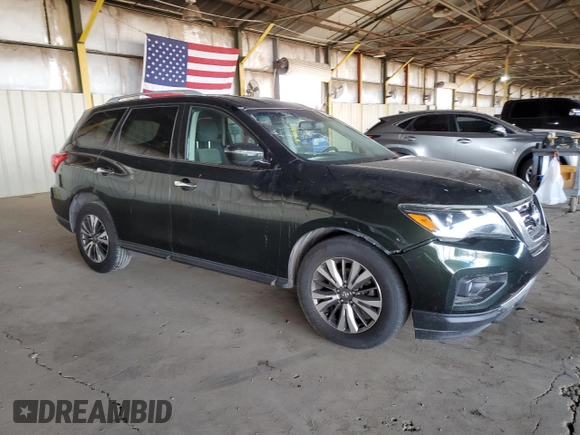 2019 Nissan Pathfinder Platinum with VIN 5N1DR2MM4KC586344, listed as a Copart auction lot 54800025 with 138,879 mi miles and Clean title. Bid and sale history available at DreamBid. Image 4.