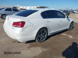 2011 Lexus GS 350 with VIN JTHBE1KS5B0053504, listed as a IAAI auction lot 41478540 with 195,738 mi miles. Bid and sale history available at carsss.com. Image 4.