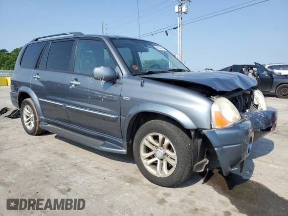 2004 Suzuki XL7 LX with VIN JS3TX92V844109991, listed as a Copart auction lot 58934415 with 205,951 mi miles and Salvage title. Bid and sale history available at DreamBid. Image 4.