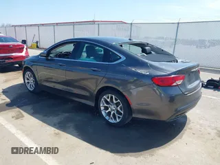 2015 Chrysler 200 C with VIN 1C3CCCEG9FN530575, listed as a IAAI auction lot 41862387 with 190,580 mi miles. Bid and sale history available at carsss.com. Image 3.