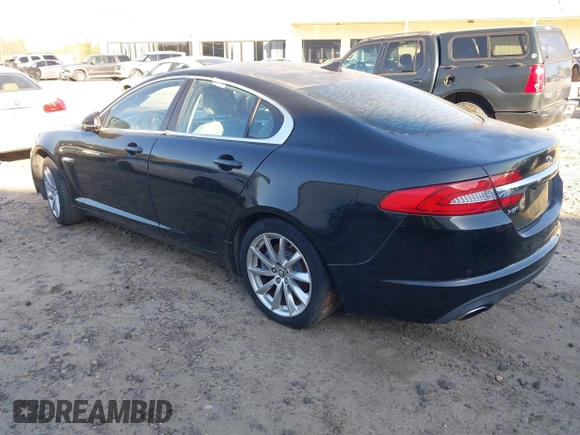 2013 Jaguar XF I4 RWD with VIN SAJWA0ES1DPS63520, listed as a IAAI auction lot 41862976 with 1 mi miles. Bid and sale history available at carsss.com. Image 3.