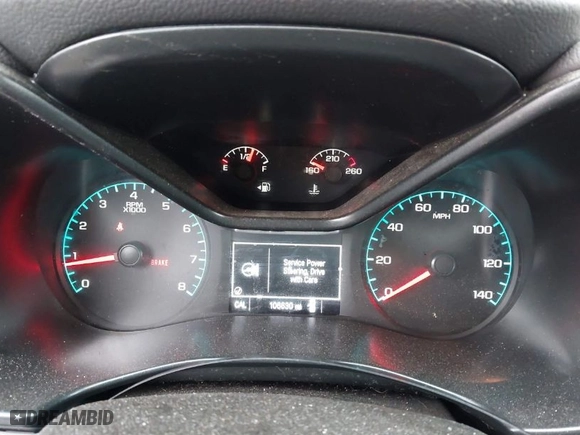 2016 Chevrolet Colorado 2WD WT with VIN 1GCHSBEA1G1118752, listed as a IAAI auction lot 41568492 with 106,630 mi miles. Bid and sale history available at carsss.com. Image 7.