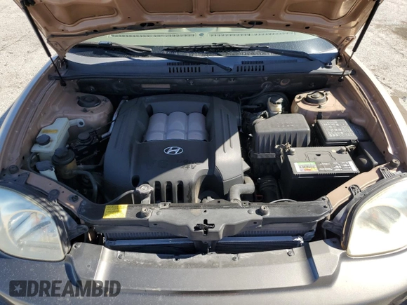 2004 Hyundai Santa Fe GLS with VIN KM8SC73D94U750594, listed as a Copart auction lot 57689975 with 148,675 mi miles and Salvage title. Bid and sale history available at DreamBid. Image 12.