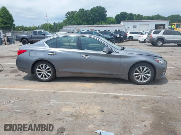 2017 Infiniti Q50 Premium with VIN JN1EV7AR3HM840309, listed as a IAAI auction lot 42301106 with 90,177 mi miles and . Bid and sale history available at DreamBid. Image 13.