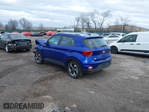 2023 Hyundai Venue Limited with VIN KMHRC8A33PU257464, listed as a IAAI auction lot 41745001 with 8,264 mi miles and . Bid and sale history available at DreamBid. Image 3.