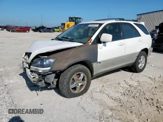 2002 Lexus RX 300 z VIN JTJGF10U420145080, wystawiony jako Copart lot #53506545 z przebiegiem 260 058 mil mil oraz Szkoda całkowita • Salvage title. Historia ofert i sprzedaży dostępna na DreamBid. Obrazek 1.