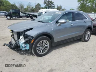 2024 Cadillac XT4 FWD Premium Luxury z VIN 1GYFZCR48RF169081, wystawiony jako Copart lot #52429215 z przebiegiem 13 630 mil mil oraz Szkody całkowita. Historia ofert i sprzedaży dostępna na DreamBid. Obrazek 1.