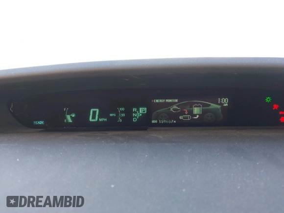 2013 Toyota Prius One with VIN JTDKN3DU6D1678308, listed as a IAAI auction lot 41303343 with 159,687 mi miles and . Bid and sale history available at DreamBid. Image 7.