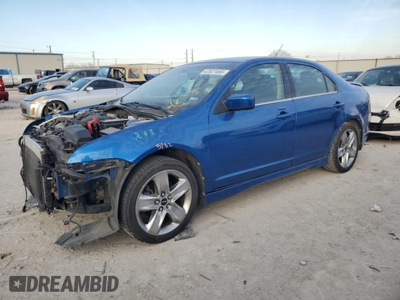 2011 Ford Fusion SPORT with VIN 3FAHP0DC1BR218198, listed as a Copart auction lot 42527465 with 126,250 mi miles and Salvage Title. Bid and sale history available at carsss.com. Image 1.
