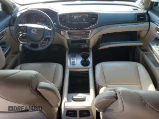 2021 Honda Pilot EX-L with VIN 5FNYF5H54MB002775, listed as a Copart auction lot 52244475 with 44,210 mi miles and Salvage Title. Bid and sale history available at carsss.com. Image 8.