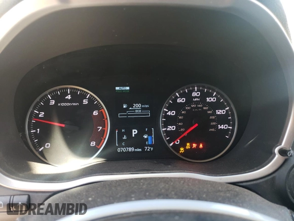 2019 Mitsubishi Eclipse Cross LE z VIN JA4AT4AA3KZ011609, wystawiony jako Copart lot #53933335 z przebiegiem 70 789 mil mil oraz Szkody całkowita. Historia ofert i sprzedaży dostępna na DreamBid. Obrazek 9.
