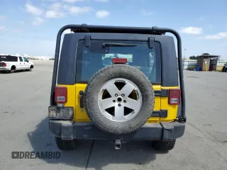 2008 Jeep Wrangler Unlimited X with VIN 1J4GA391X8L645526, listed as a Copart auction lot 53652315 with 195,580 mi miles and Salvage Title. Bid and sale history available at carsss.com. Image 6.