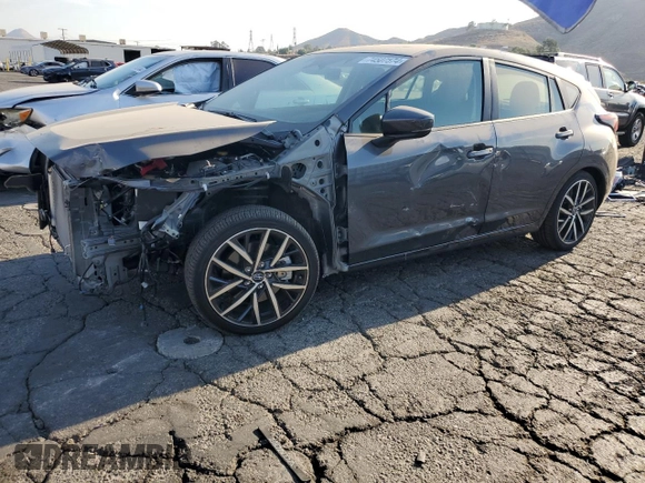 2024 Subaru Impreza Sport with VIN JF1GUAFC6R8322978, listed as a Copart auction lot 74507574 with 8,943 mi miles and Salvage Title. Bid and sale history available at carsss.com. Image 1.