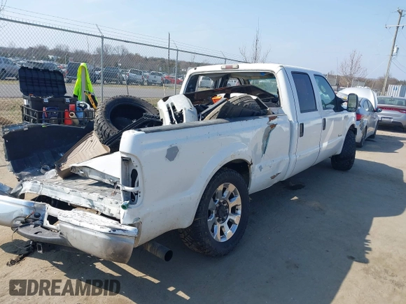 2007 Ford F-250 XL with VIN 1FTSW20P77EA16936, listed as a IAAI auction lot 41802562 with 335,891 mi miles and . Bid and sale history available at DreamBid. Image 4.