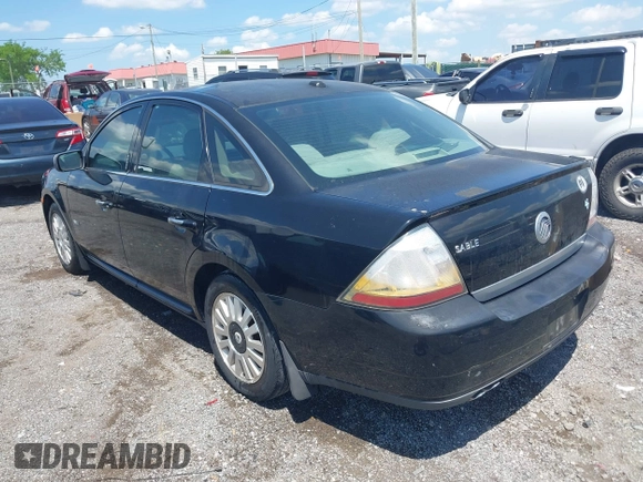 2008 Mercury Sable with VIN 1MEHM40W18G625706, listed as a IAAI auction lot 42115549 with 176,557 mi miles. Bid and sale history available at carsss.com. Image 3.