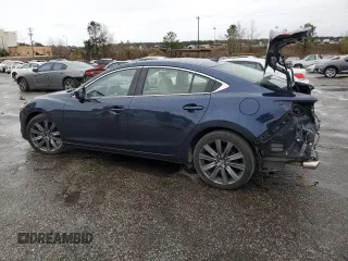 2018 Mazda 6 Grand Touring with VIN JM1GL1TY3J1305291, listed as a Copart auction lot 49159765 with 145,965 mi miles and Salvage Title. Bid and sale history available at DreamBid. Image 2.
