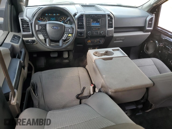 2015 Ford F-150 XL with VIN 1FTEW1CF5FFA16663, listed as a Copart auction lot 62508965 with 171,096 mi miles and Salvage title. Bid and sale history available at DreamBid. Image 8.