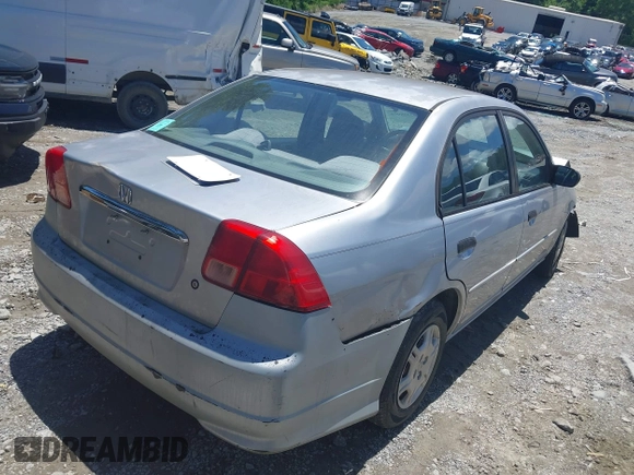2001 Honda Civic LX z VIN 2HGES165X1H534419, wystawiony jako IAAI lot #42328959 z przebiegiem 206 937 mil mil oraz . Historia ofert i sprzedaży dostępna na DreamBid. Obrazek 4.