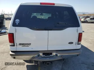 2001 Ford Excursion Limited с VIN 1FMNU42S81EC98586, выставлен на аукционе Copart как лот 63701165 с пробегом 302 278 миль миль и Чистый • Clean title. История ставок и продаж доступна на DreamBid. Изображение 6.