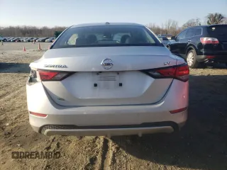2021 Nissan Sentra SV with VIN 3N1AB8CVXMY223259, listed as a Copart auction lot 44226165 with 69,072 mi miles and Salvage Title. Bid and sale history available at carsss.com. Image 6.