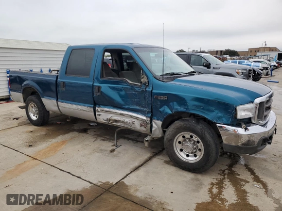 2001 Ford Super Duty F-250 XL with VIN 1FTNW20F91EA13290, listed as a Copart auction lot 72822394 with 273,325 mi miles and Clean Title. Bid and sale history available at carsss.com. Image 4.