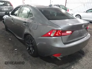 2014 Lexus IS 350 with VIN JTHCE1D26E5003672, listed as a IAAI auction lot 42563800 with 206,201 mi miles and . Bid and sale history available at DreamBid. Image 3.
