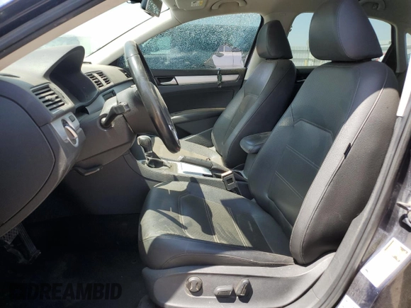 2012 Volkswagen Passat SE with VIN 1VWBP7A3XCC065461, listed as a Copart auction lot 61854385 with 214,225 mi miles and Salvage title. Bid and sale history available at DreamBid. Image 7.