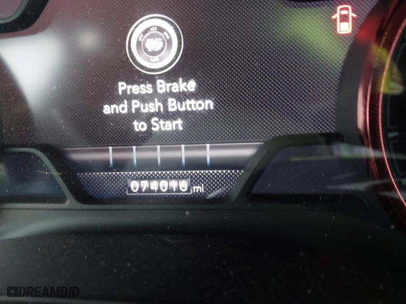 2019 Ram 1500 Rebel with VIN 1C6RRFEG1KN822602, listed as a IAAI auction lot 41156572 with 74,016 mi miles. Bid and sale history available at carsss.com. Image 7.