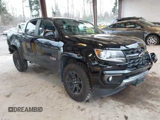 2022 Chevrolet Colorado 4WD Z71 z VIN 1GCGTDEN7N1244585, wystawiony jako IAAI lot #41625980 z przebiegiem 21 210 mil mil oraz . Historia ofert i sprzedaży dostępna na DreamBid. Obrazek 1.