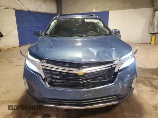 2024 Chevrolet Equinox LT with VIN 3GNAXUEG1RL177483, listed as a Copart auction lot 47187225 with 22,107 mi miles and Salvage Title. Bid and sale history available at DreamBid. Image 5.
