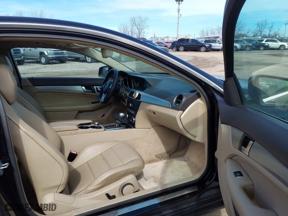 2012 Mercedes-Benz C-Class C 250 with VIN WDDGJ4HB4CF743051, listed as a IAAI auction lot 41765592 with 159,574 mi miles. Bid and sale history available at carsss.com. Image 5.