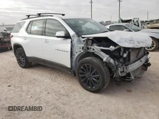 2023 Chevrolet Traverse RS with VIN 1GNERJKW4PJ261114, listed as a Copart auction lot 89275585 with 33,957 mi miles and Salvage Title. Bid and sale history available at carsss.com. Image 4.