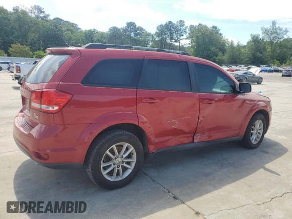 2017 Dodge Journey SXT with VIN 3C4PDCBG3HT534381, listed as a Copart auction lot 56595905 with 174,167 mi miles and Salvage title. Bid and sale history available at DreamBid. Image 3.