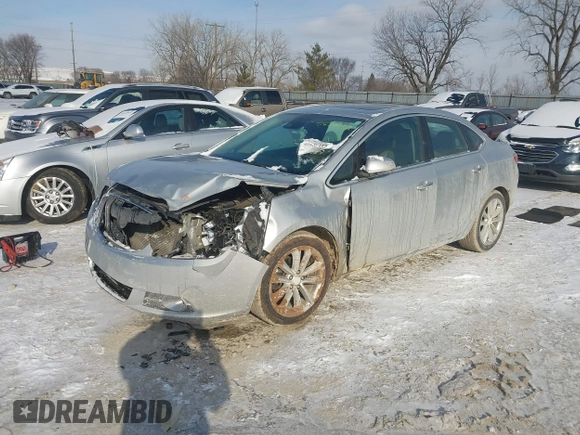 2014 Buick Verano Convenience Group with VIN 1G4PR5SK3E4125764, listed as a IAAI auction lot 41628352 with 168,217 mi miles. Bid and sale history available at carsss.com. Image 2.