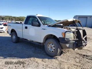 2012 Ford F-150 XL with VIN 1FTMF1EF5CFC81250, listed as a Copart auction lot 80363234 with 290,048 mi miles and Salvage title. Bid and sale history available at DreamBid. Image 4.