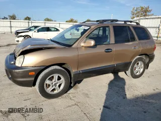 2003 Hyundai Santa Fe GLS with VIN KM8SC73D83U346636, listed as a Copart auction lot 72293674 with 147,520 mi miles and Salvage Title. Bid and sale history available at carsss.com. Image 1.