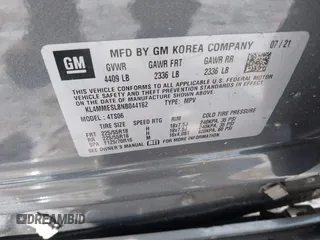 2022 Buick Encore GX Select с VIN KL4MMESL8NB044182, выставлен на аукционе IAAI как лот 41379983 с пробегом Не указан миль и . История ставок и продаж доступна на DreamBid. Изображение 9.