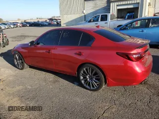 2021 Infiniti Q50 Red Sport 400 с VIN JN1FV7DR2MM880035, выставлен на аукционе Copart как лот 79927014 с пробегом 21 186 миль миль и Списание • Salvage title. История ставок и продаж доступна на DreamBid. Изображение 2.