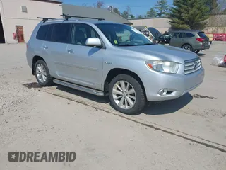 2009 Toyota Highlander Hybrid Limited with VIN JTEEW44A392029925, listed as a IAAI auction lot 42119461 with 183,119 mi miles. Bid and sale history available at carsss.com. Image 1.